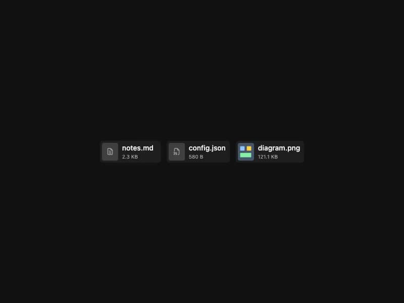 File Attachment preview