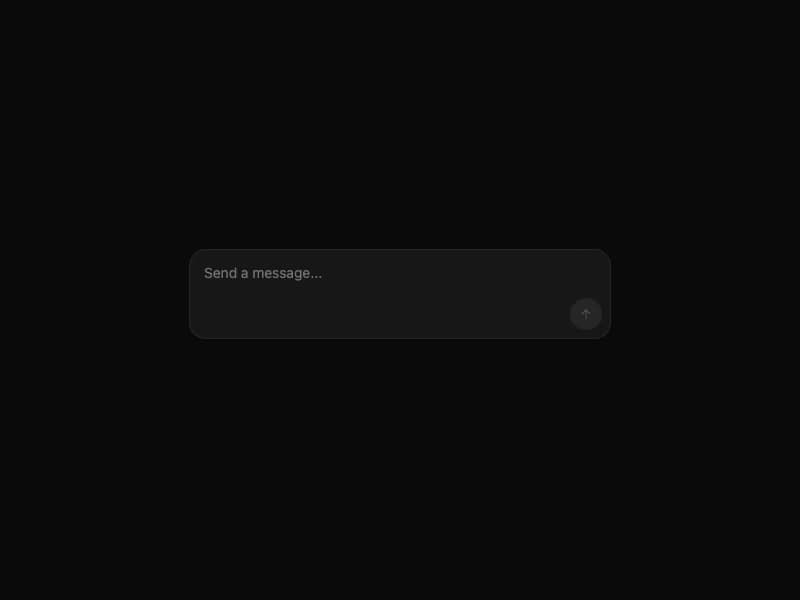 Input Bar preview