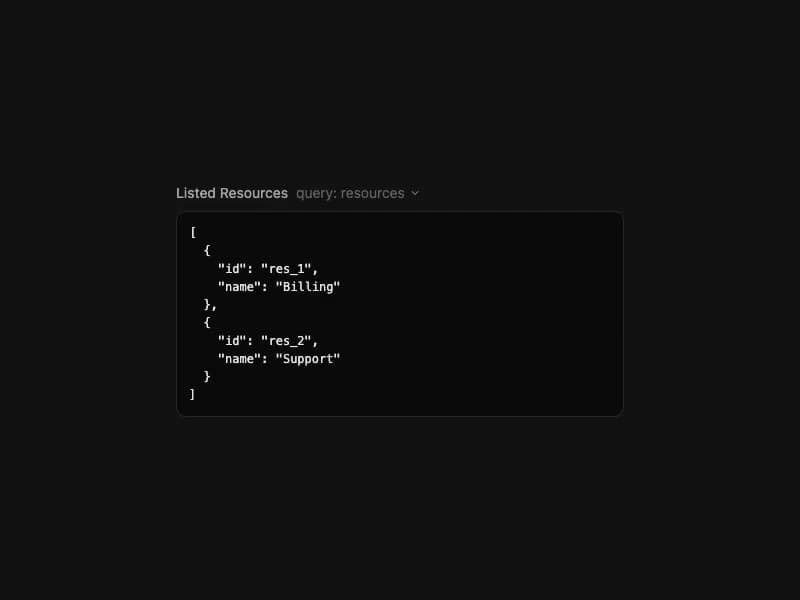 MCP Tool preview