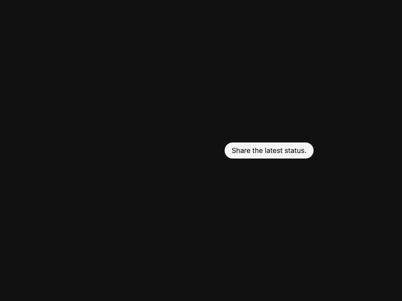 User Message preview