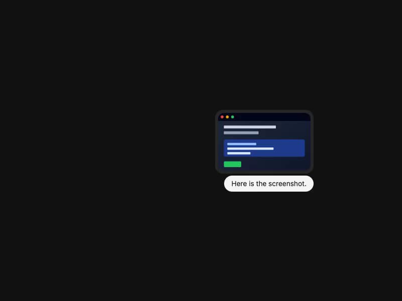 User Message preview