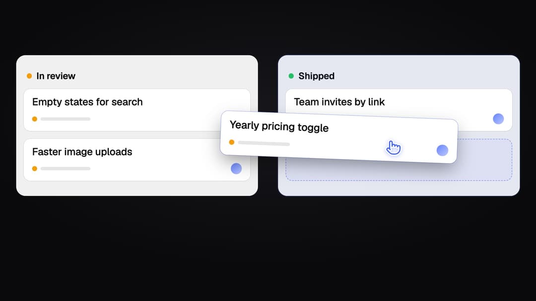 Cursor Drag preview
