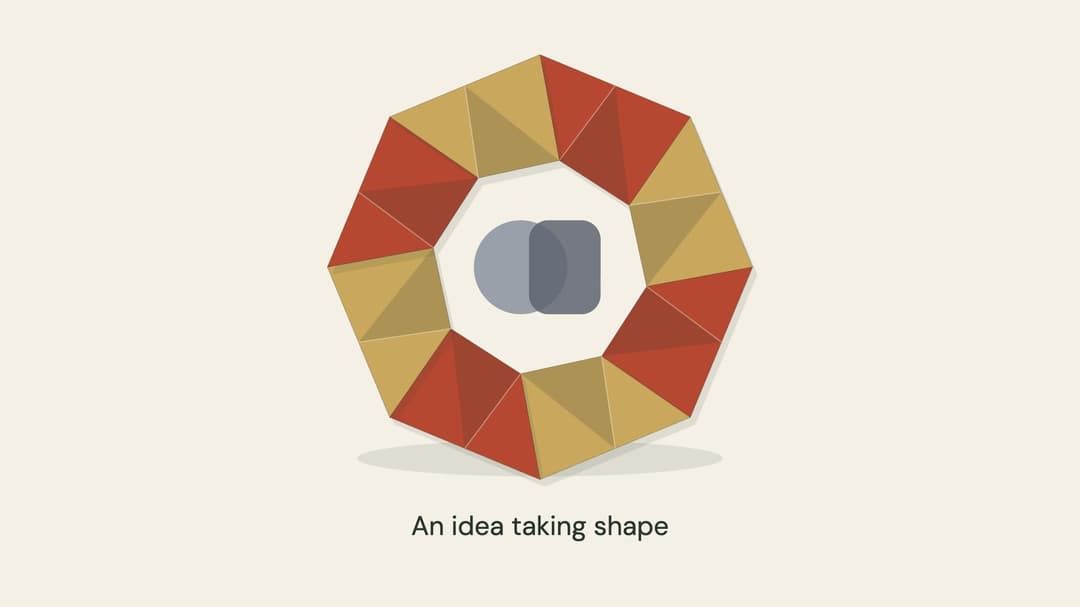 Folded Paper Logo Frame preview