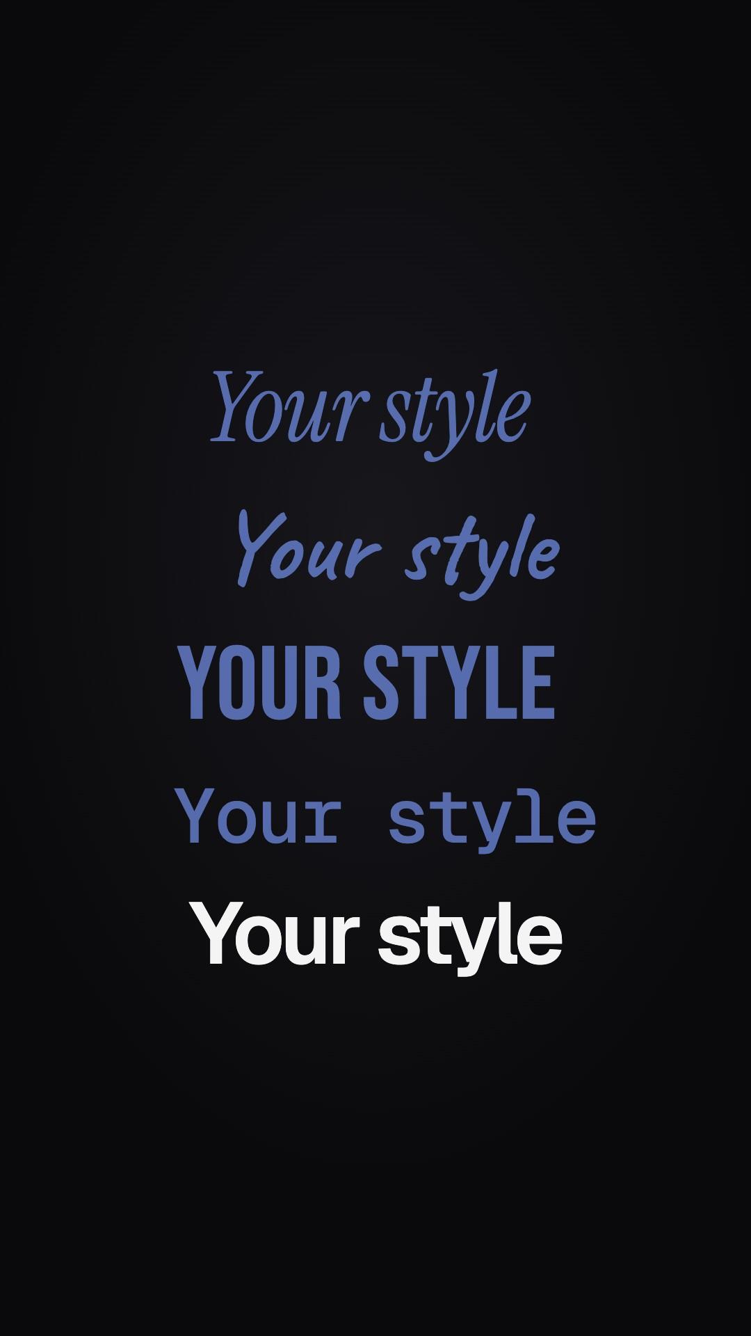 Font Shuffle preview