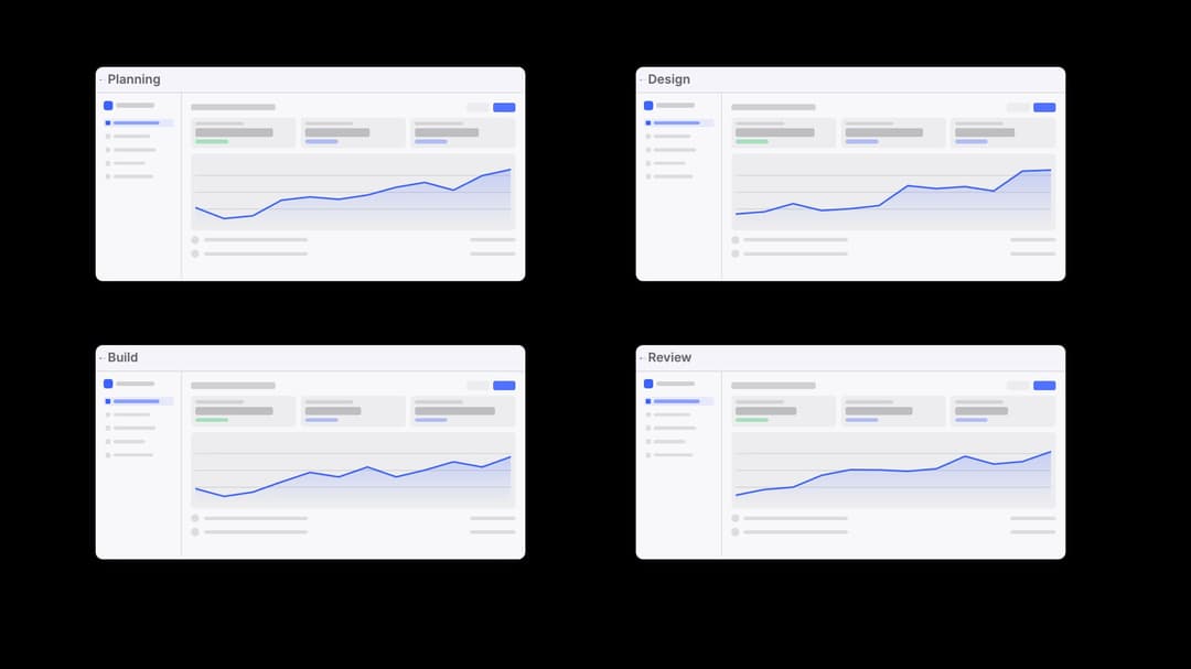 Orbiting application windows preview