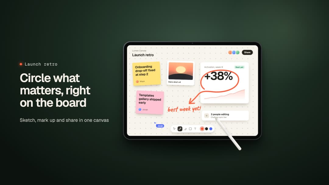 Tablet Stylus Markup preview