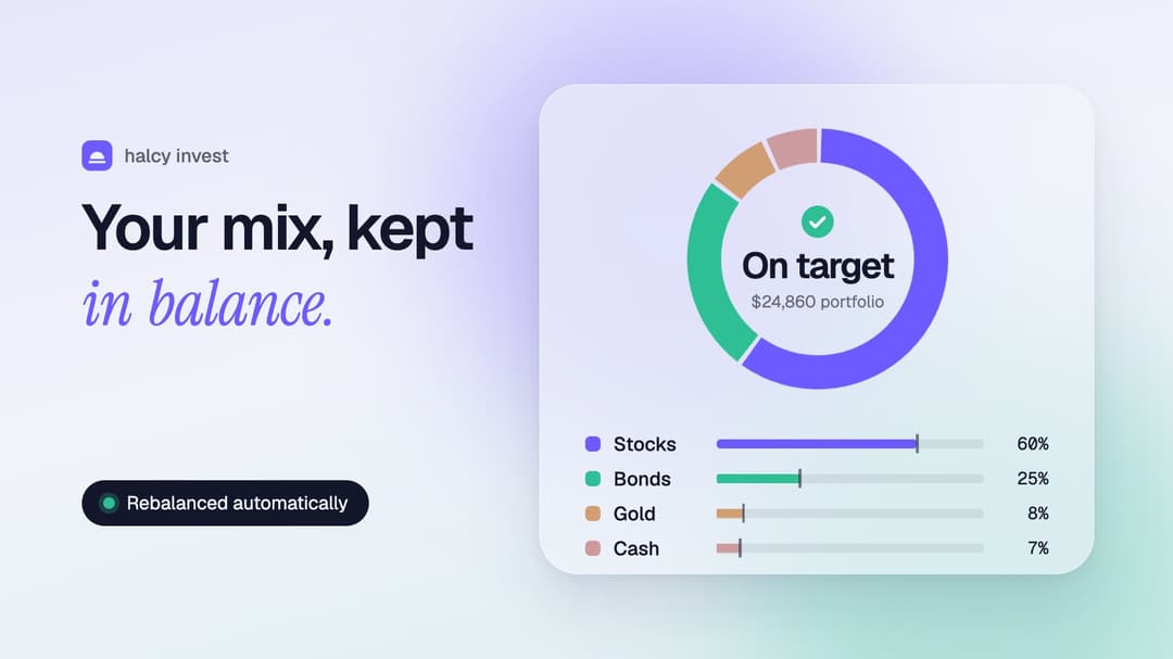 Portfolio Rebalance Donut preview