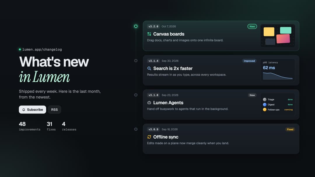 Release Notes Cascade preview