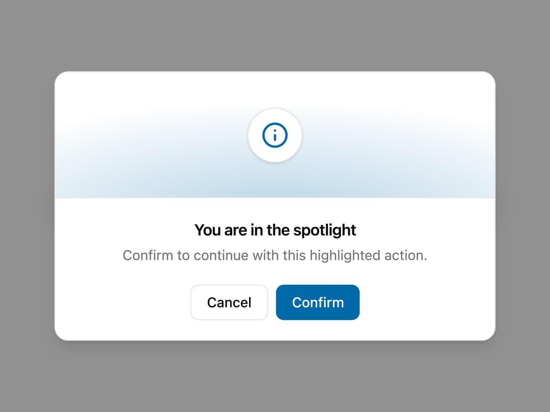 Illustration Alert Dialog preview