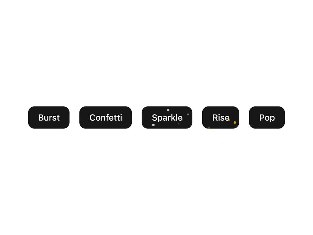 Particle Buttons preview