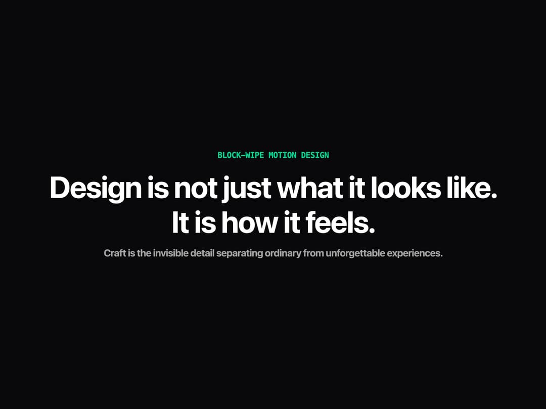 Text Animation preview