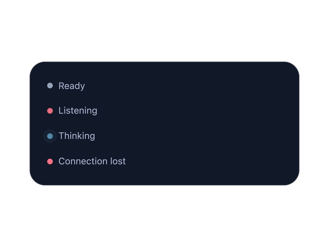 Conversation Status Indicator preview