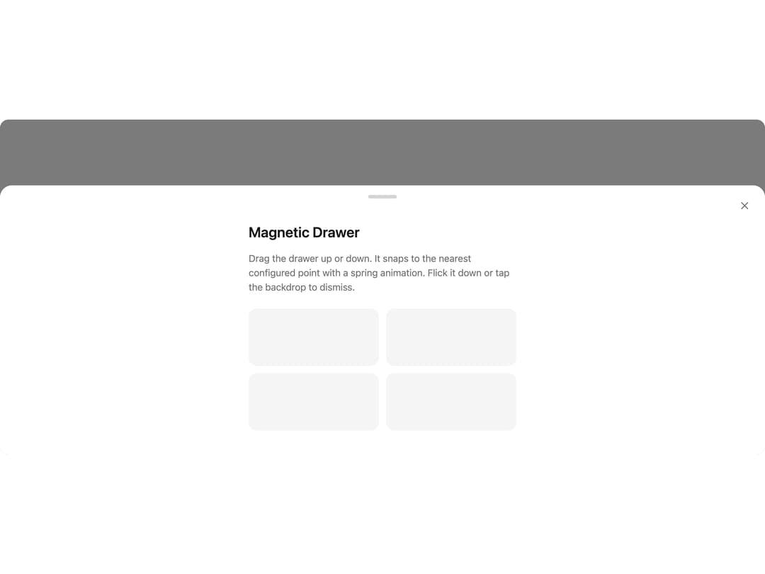 Magnetic Drawer preview