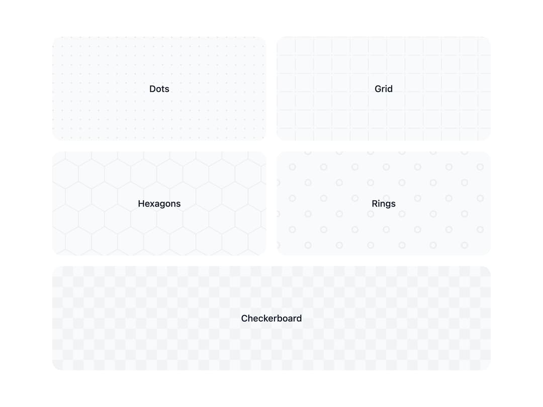 Background Pattern preview