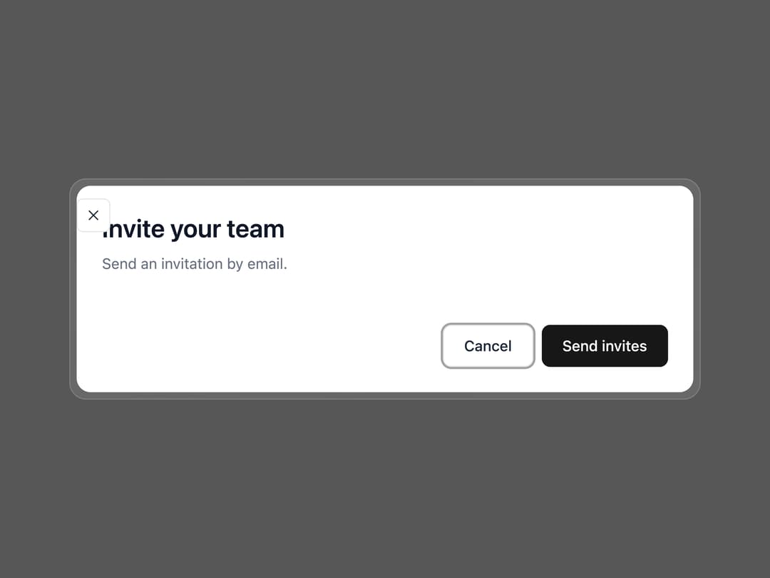 Dialog preview