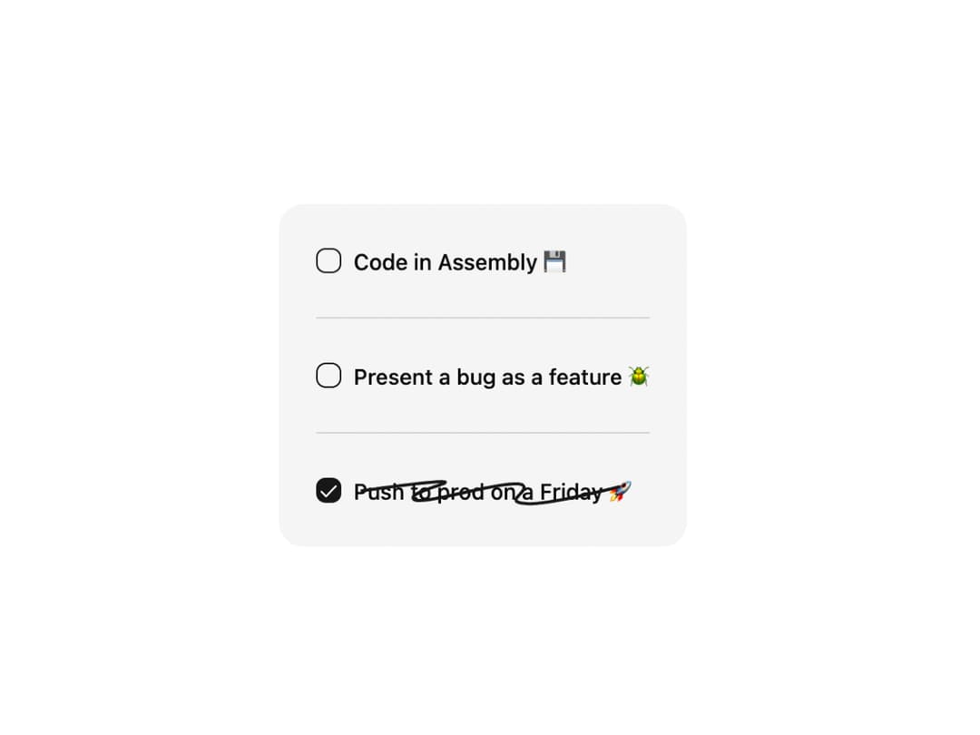 Playful Todolist preview