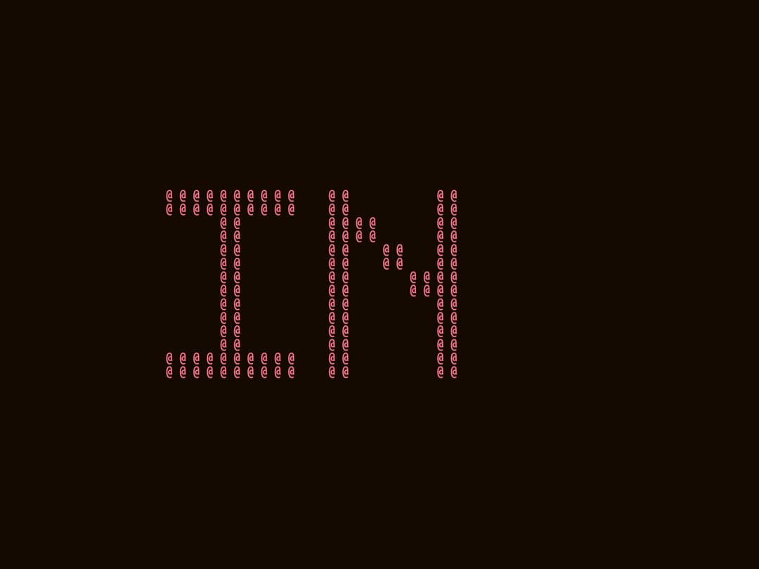 Midjourney ASCII Swirl preview