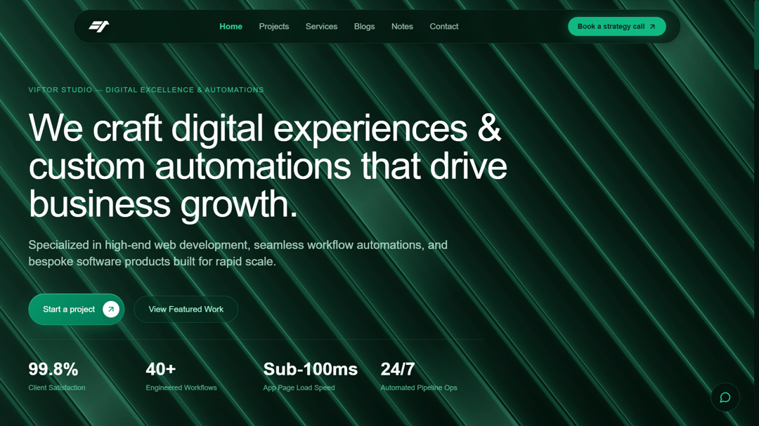 Landing Page preview