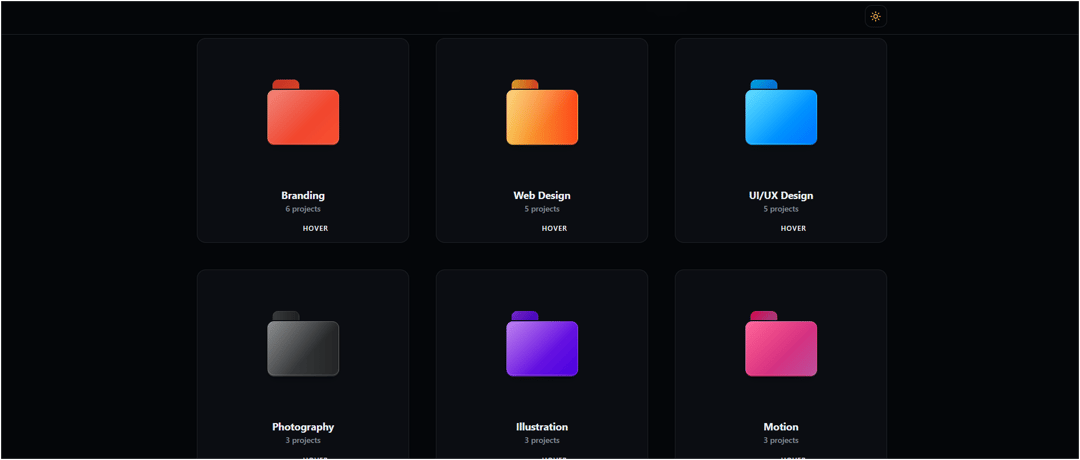 3D Folder preview