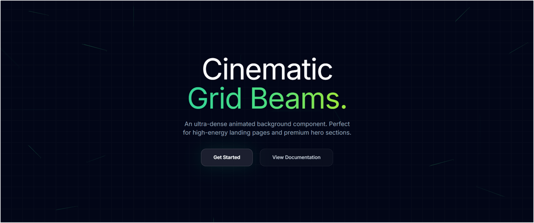 animated beam preview