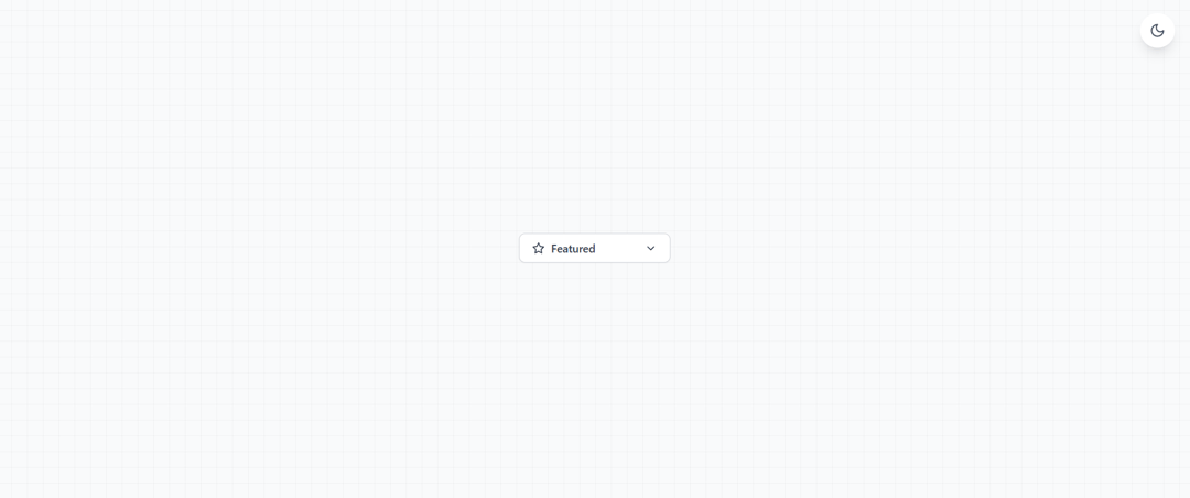 Animated Dropdown preview