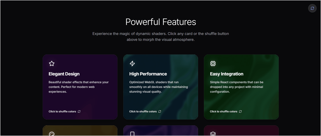 feature shader v2 preview