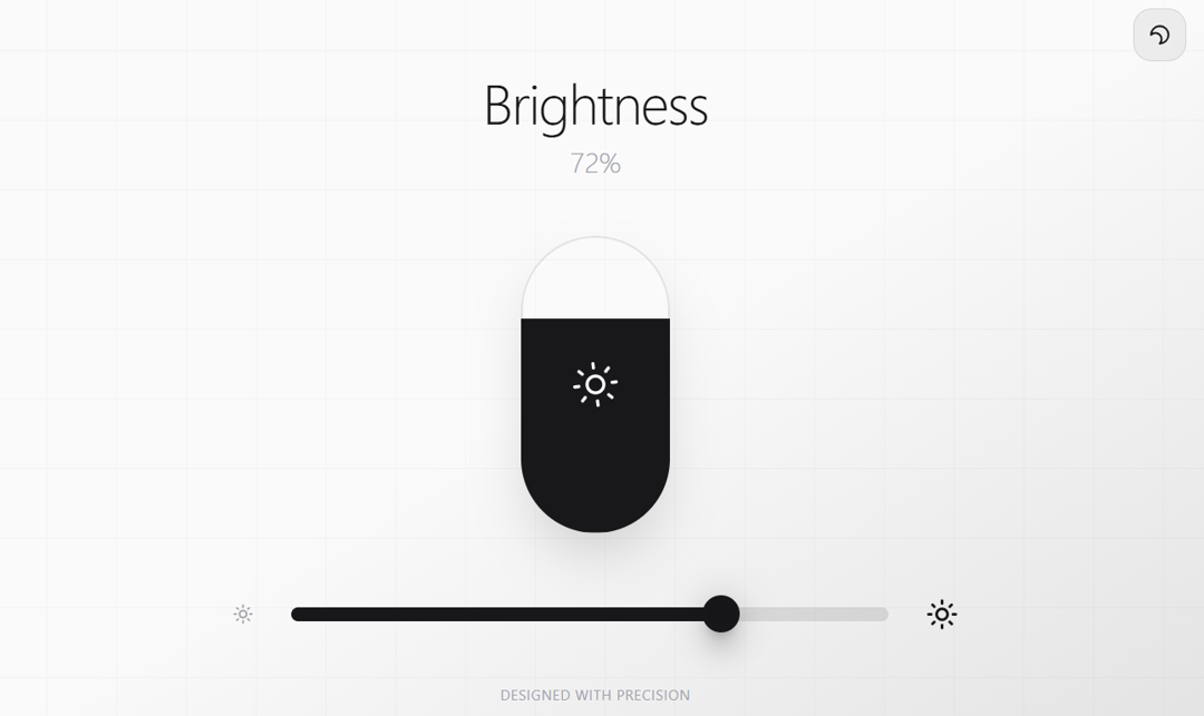 iOS slider preview