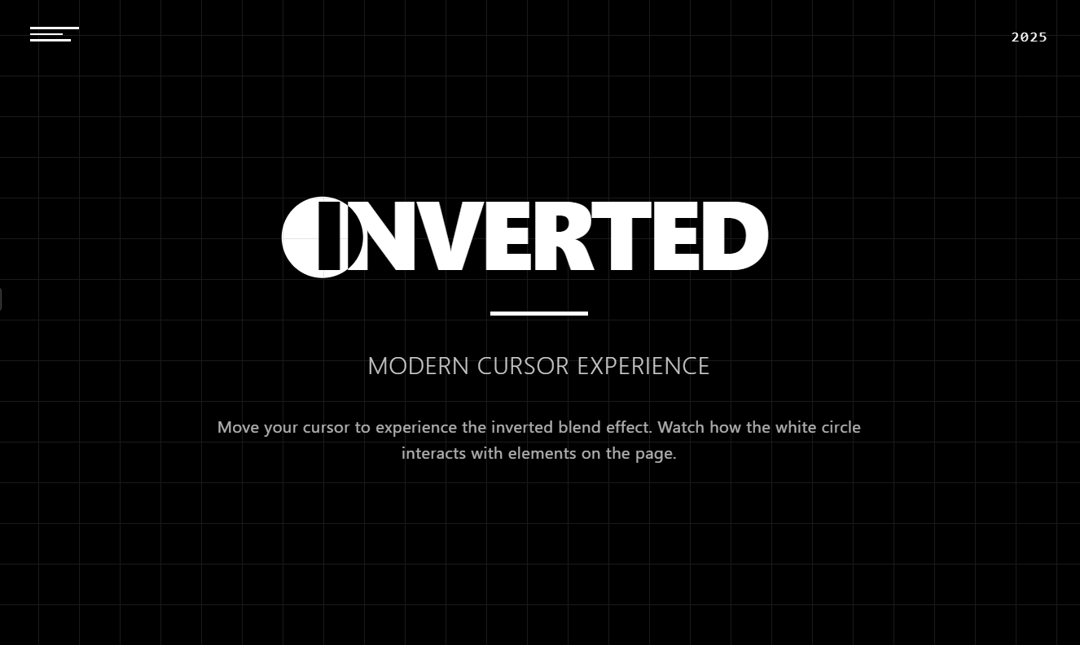 inverted cursor preview