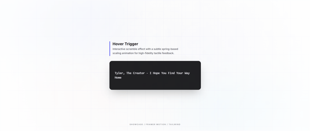 text scramble preview
