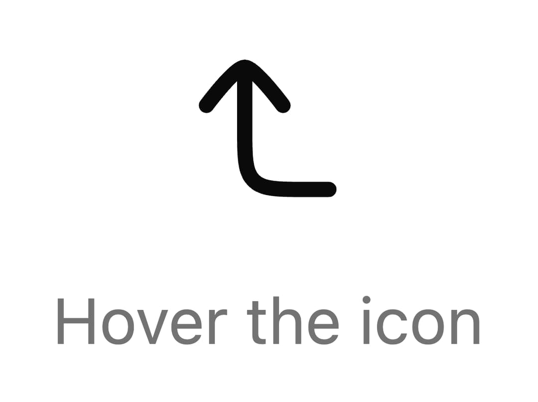 Corner Left Up Icon preview