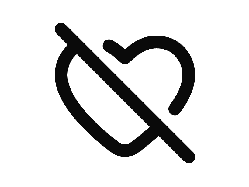 Heart Off Icon preview