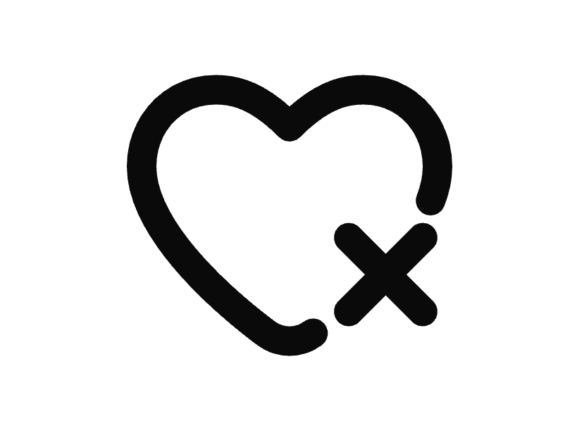 Heart Remove Icon preview
