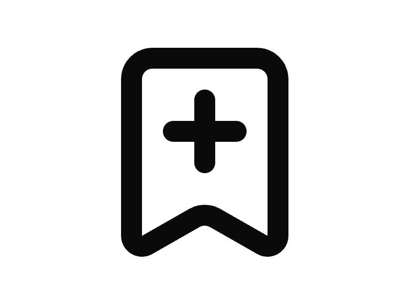 Bookmark Plus Icon preview