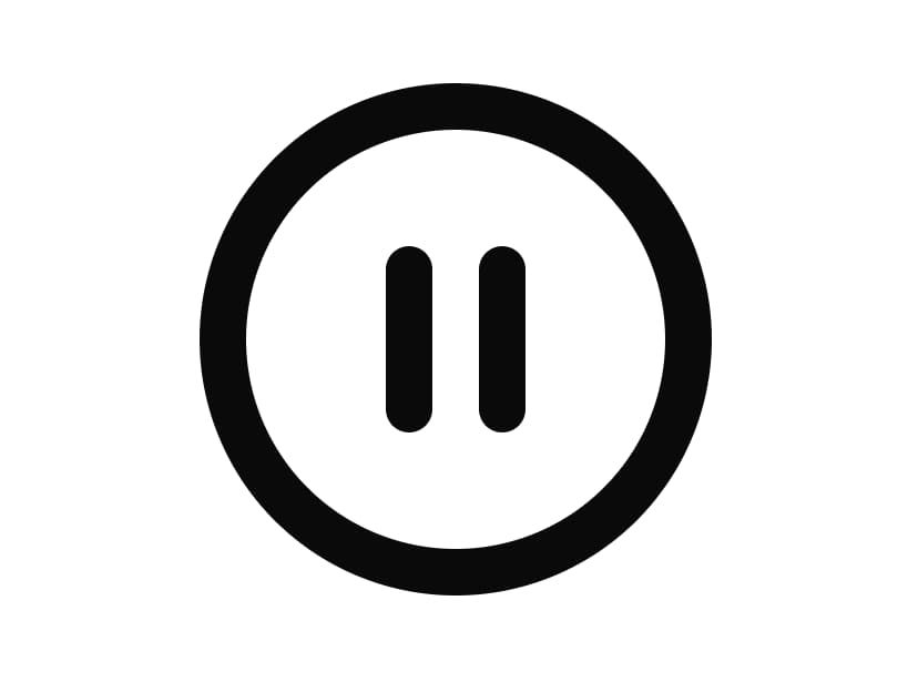Circle Pause Icon preview