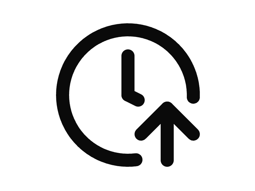 Clock Arrow Up Icon preview