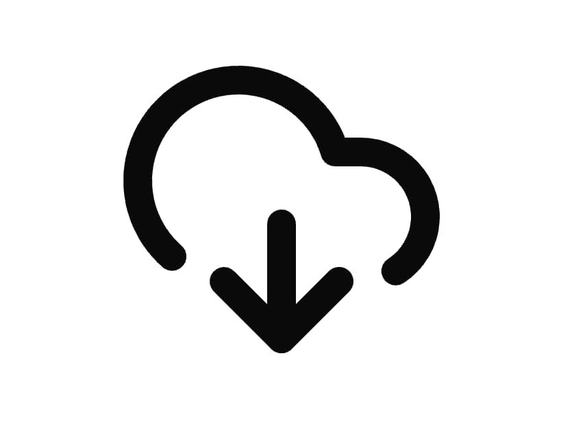 Cloud Download Icon preview