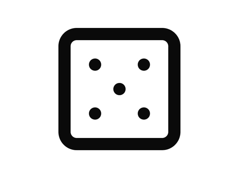 Dice 5 Icon preview