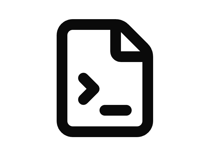 File Terminal Icon preview