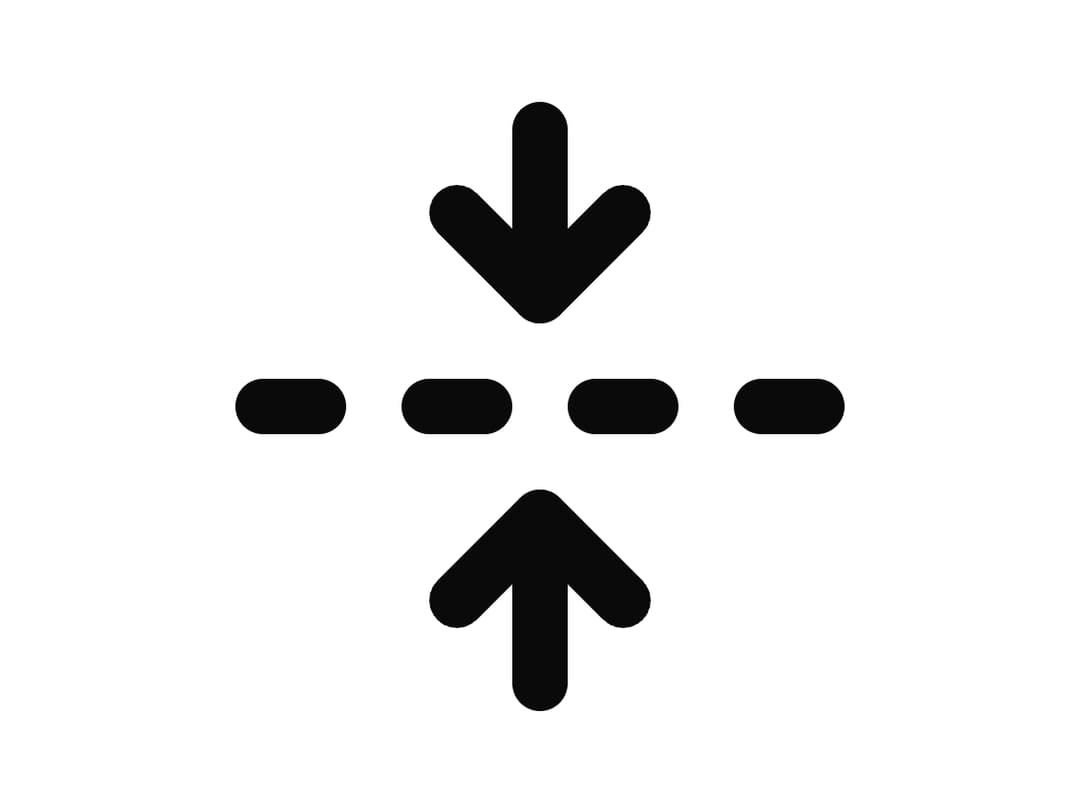 Fold Vertical Icon preview