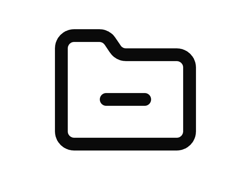 Folder Minus Icon preview