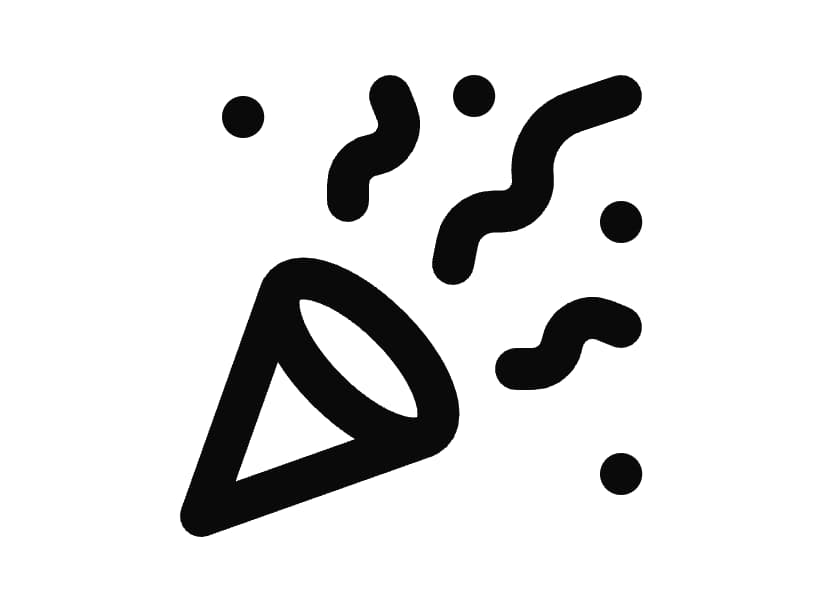 Party Popper Icon preview