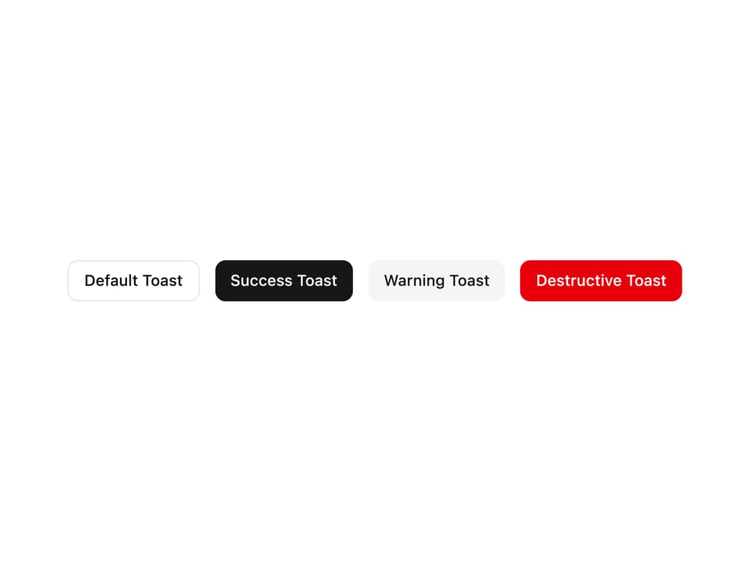 Toast preview