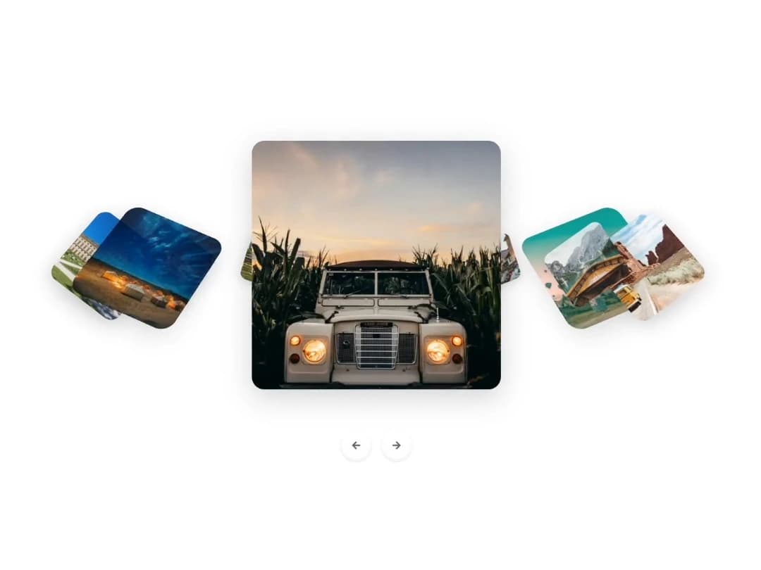 Image Fan Carousel preview