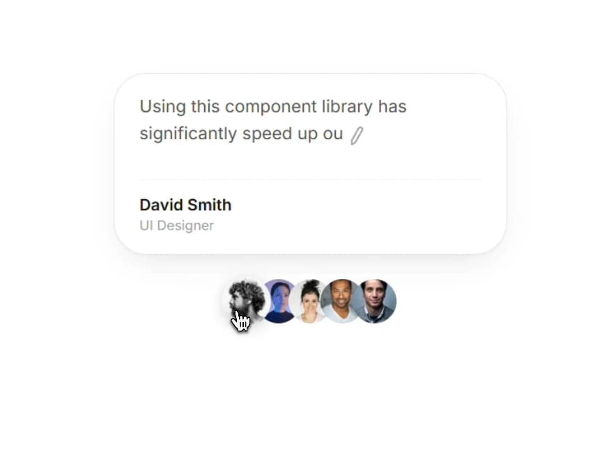 Type Testimonial preview