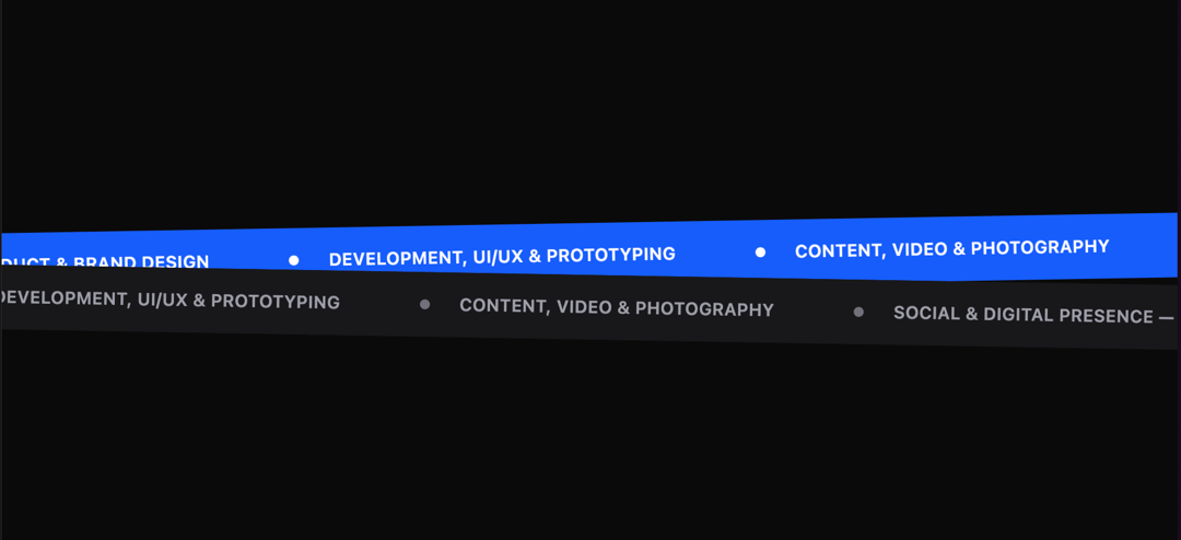 Marquee ribbon preview