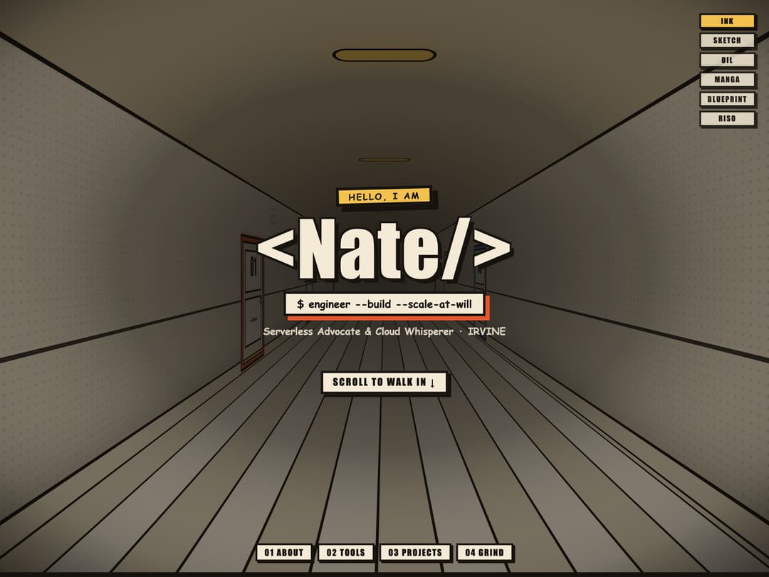 Comic Hallway preview