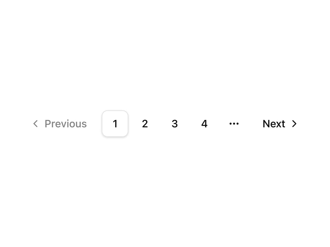 Pagination preview