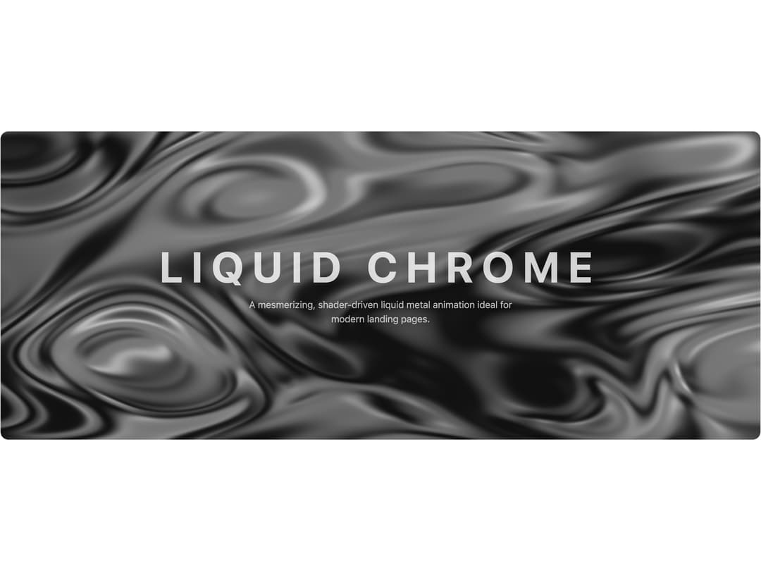 Liquid Chrome preview