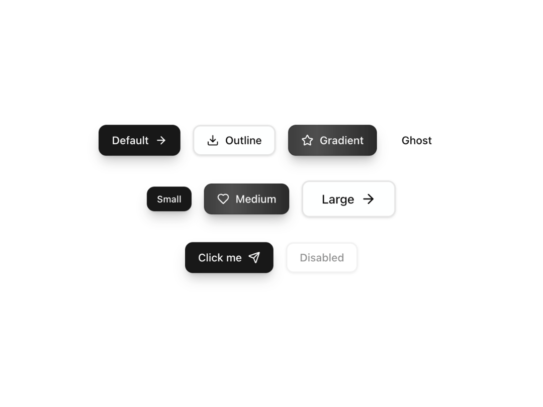 Animated Gradient Button preview