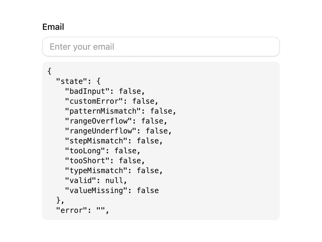 Field Validity Inspector preview